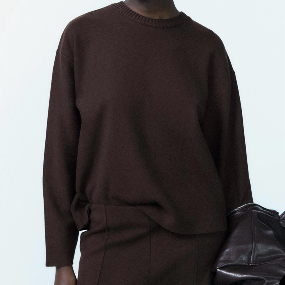 Zara Soft Brown Sweater